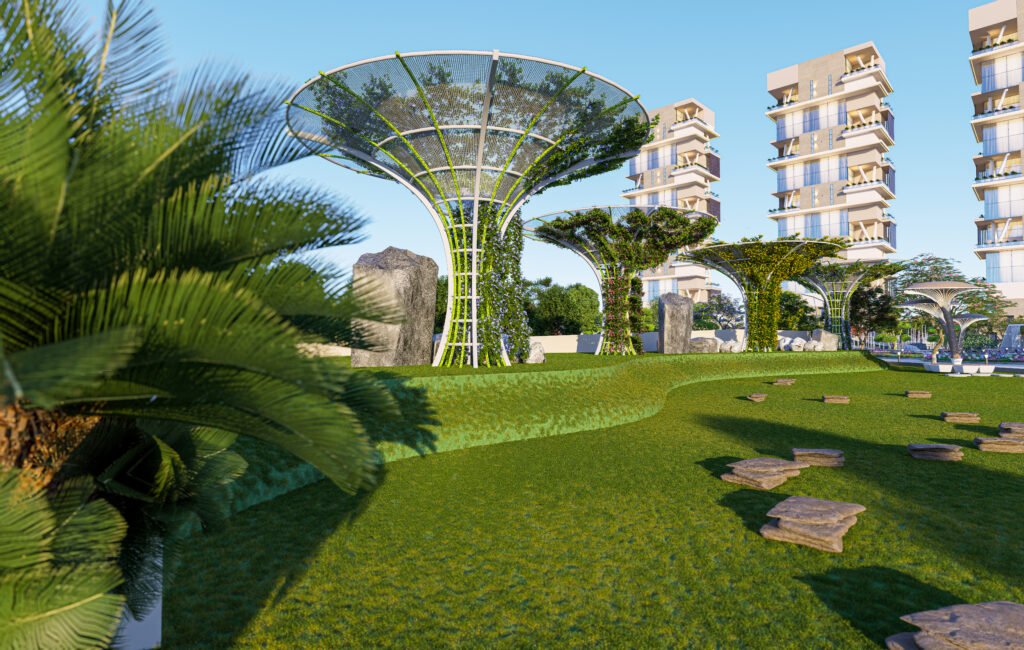 Township near Lucknow Outer Ring Road