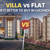 Is it better to buy a villa or a flat in Lucknow?