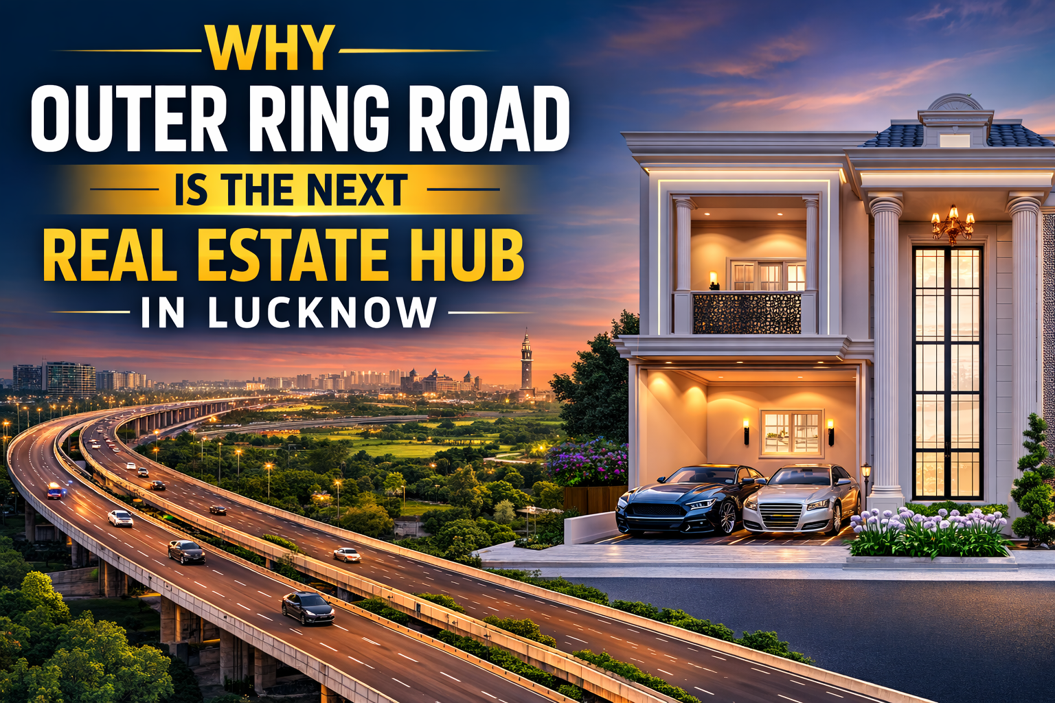 Why Outer Ring Road is the Next Real Estate Hub in Lucknow
