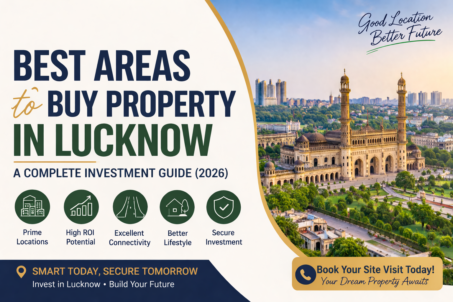 Best Areas to Buy Property in Lucknow