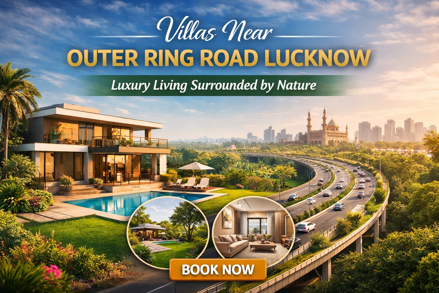 Villas near Outer Ring Road Lucknow
