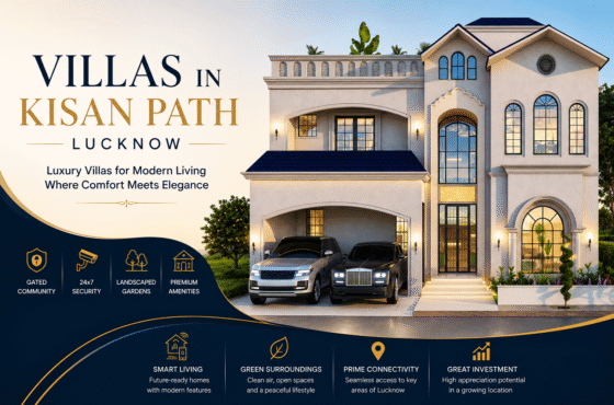 Villas in Kisan Path Lucknow – The Perfect Blend of Luxury, Comfort & Smart Investment